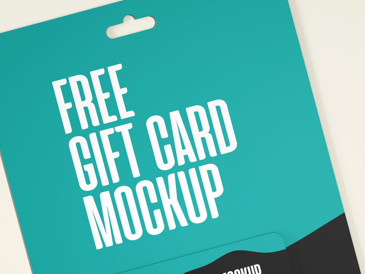 Free Gift Card Mockup Graphicfriend Com