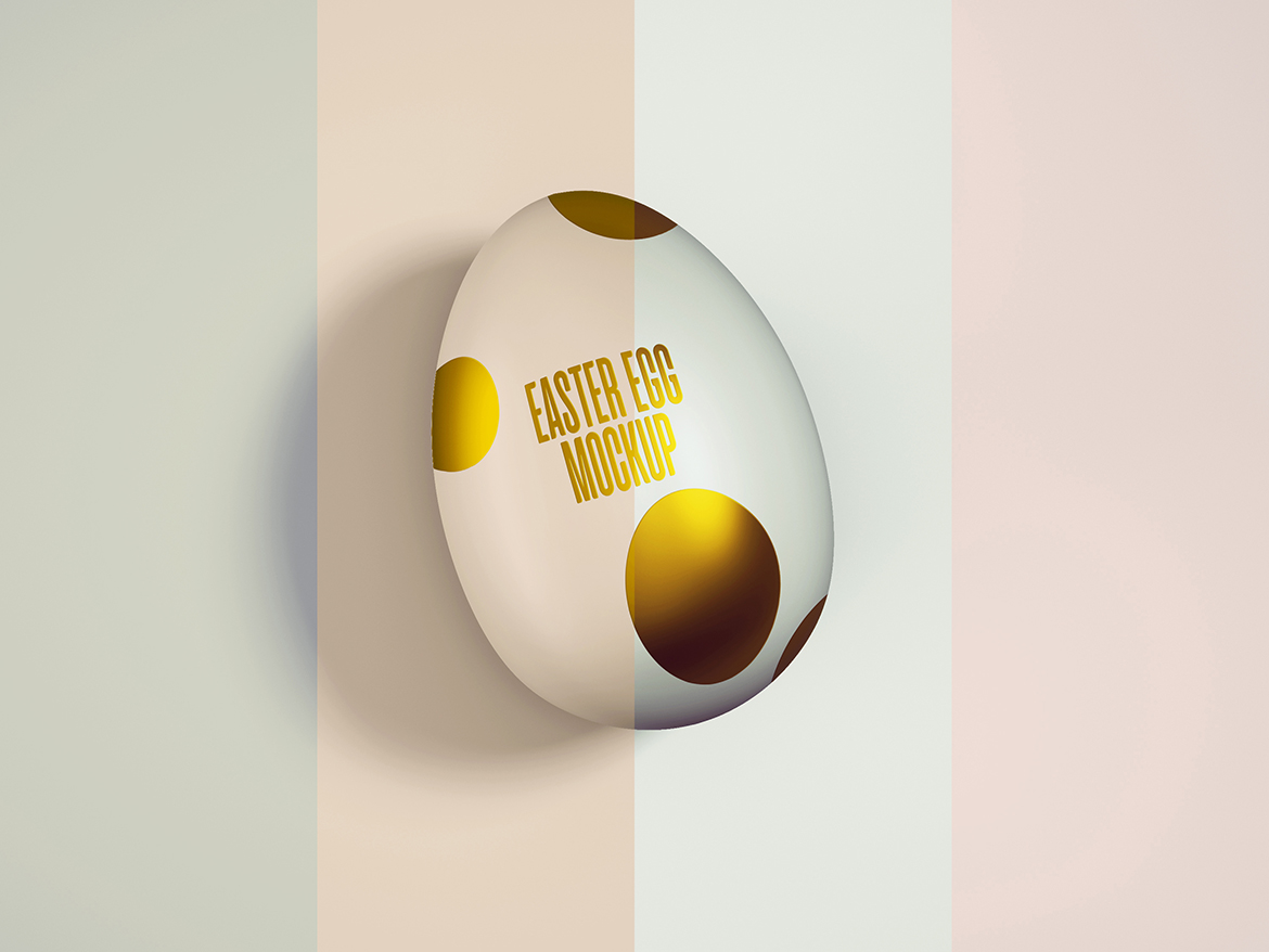 Easter Egg Mockup • graphicfriend.com