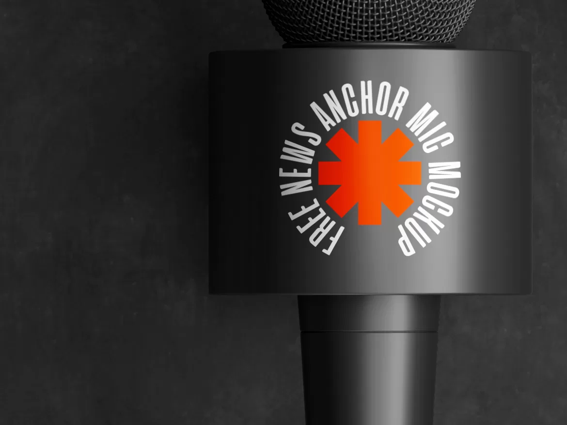 Extra Triangle Mic Flag - News Mic Logo, HD Png Download - kindpng